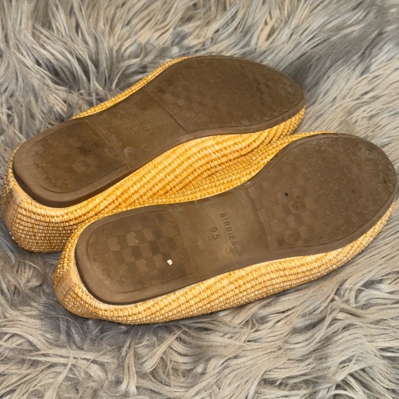 EUC Birdies Starling Raffia Flat Maize Size 9.5 - Picture 10 of 10